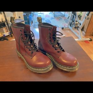 Burgundy/Wine Doc Martens size 7